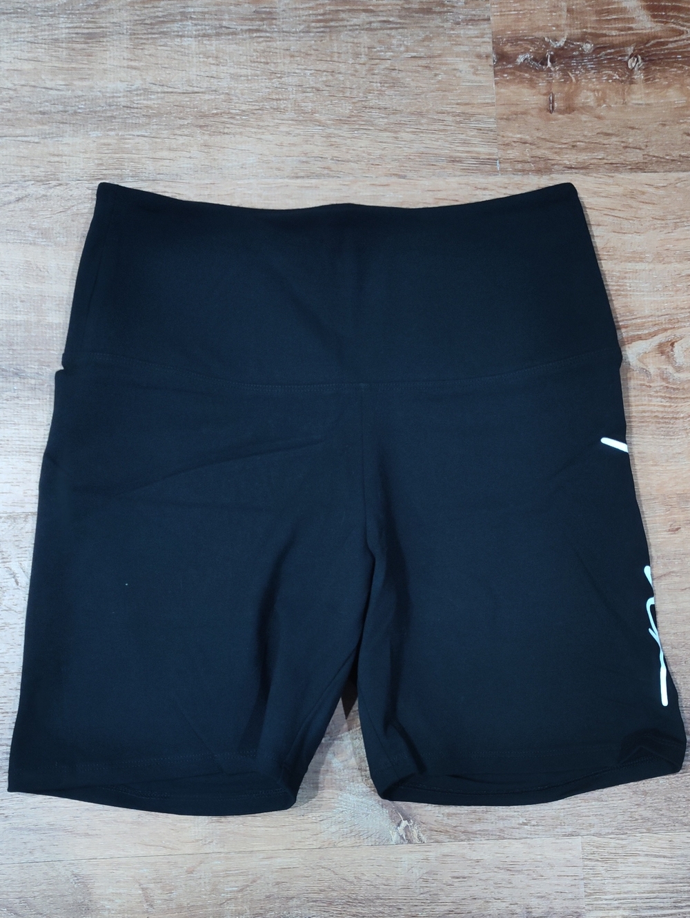 PINK Victoria's Secret Black High-Rise Bike Shorts